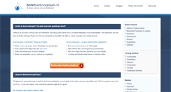 Desktop Screenshot of botenverkoopplaats.nl